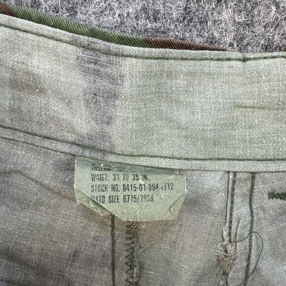 Vintage Military Pants Medium Short Woodland Camo M81 Combat Tactical Army - Picture 3 of 11